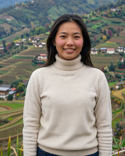 Kinley, 25, verified Bhutanese woman from Wangdue Phodrang open to international dating