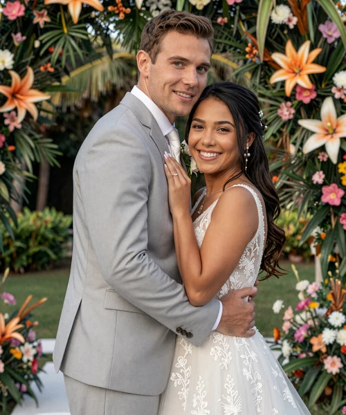 James from USA and Maricel from the Philippines, a successful couple who met through filipina matchmaking on Foreign Girl Date platform
