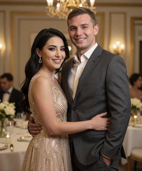 James from USA and Aigerim from Kazakhstan, a successful couple who met through Kazakh women dating on Foreign Girl Date platform